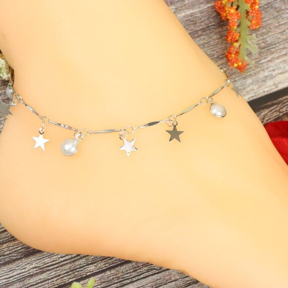 "Elegant Handmade Anklet – Delicate Jewelry for Women, MAR091880 - Picture 5 of 10